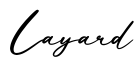 单词Layard书写