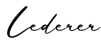 单词Lederer书写