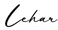 单词Lehar书写