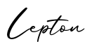 单词Lepton书写
