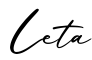 单词Leta书写
