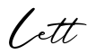 单词Lett书写