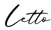 单词Letto书写