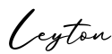 单词Leyton书写