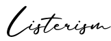 单词Listerism书写
