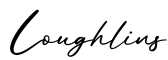 单词Loughlins书写