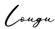 单词Lougu书写