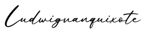 单词Ludwigvanquixote书写