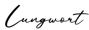 单词Lungwort书写