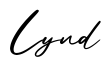 单词Lynd书写