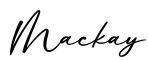 单词Mackay书写