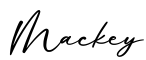 单词Mackey书写