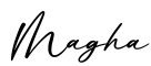单词Magha书写