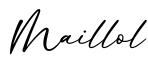 单词Maillol书写