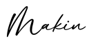 单词Makin书写