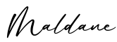 单词Maldane书写