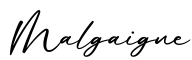 单词Malgaigne书写