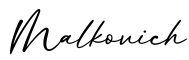 单词Malkovich书写