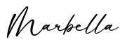 单词Marbella书写
