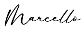单词Marcello书写