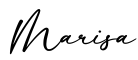 单词Marisa书写