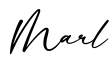 单词Marl书写