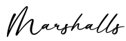 单词Marshalls书写