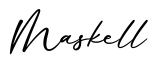 单词Maskell书写