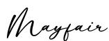 单词Mayfair书写