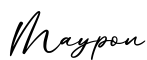 单词Maypon书写
