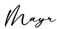 单词Mayr书写