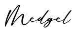 单词Medgel书写