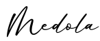单词Medola书写