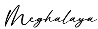 单词Meghalaya书写