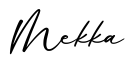 单词Mekka书写