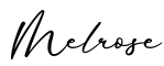 单词Melrose书写
