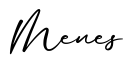 单词Menes书写