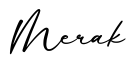 单词Merak书写