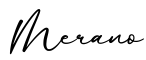 单词Merano书写