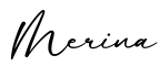 单词Merina书写
