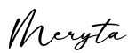 单词Meryta书写