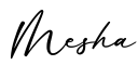 单词Mesha书写