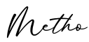 单词Metho书写