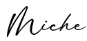 单词Miche书写