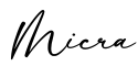单词Micra书写