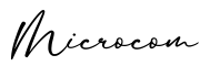 单词Microcom书写