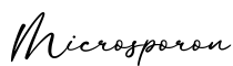 单词Microsporon书写