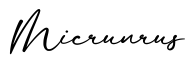 单词Micrunrus书写