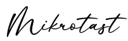单词Mikrotast书写