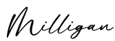单词Milligan书写